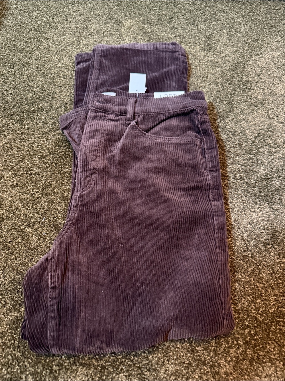 Corduroy Pants in Deep brown
